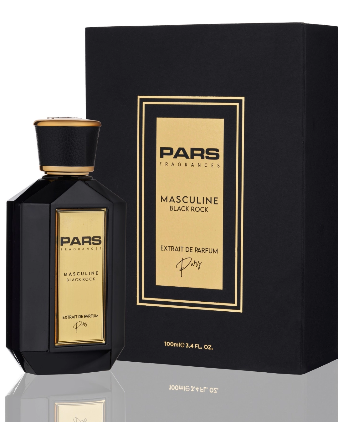 Pars Black Rock Masculine Extrait De Parfum 100ml