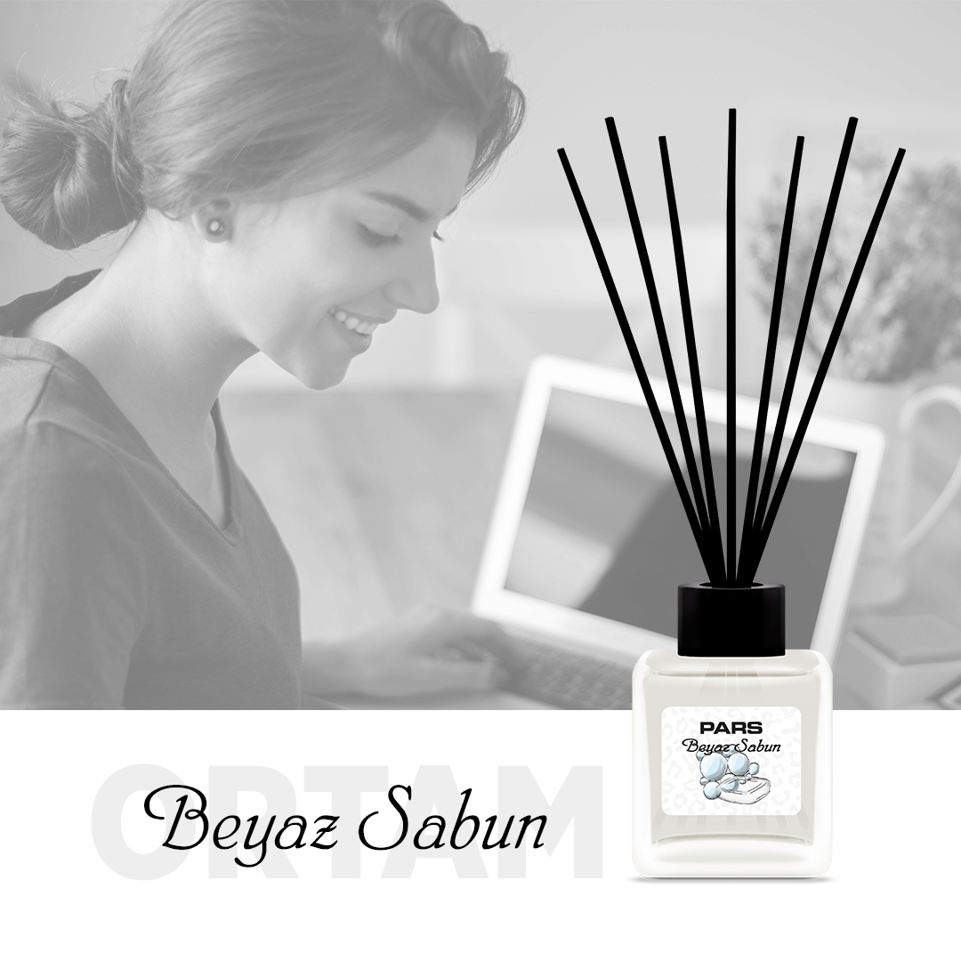 Pars Beyaz Sabun Dekoratif Oda Kokusu 110ML